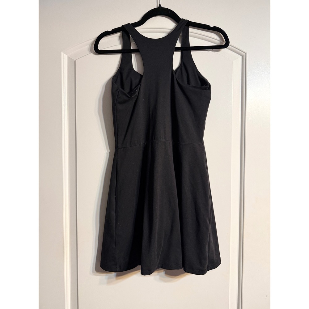 All In Motion Exercise Dress Small Black Racerback Built-in Shorts Activewear - Picture 4 of 6